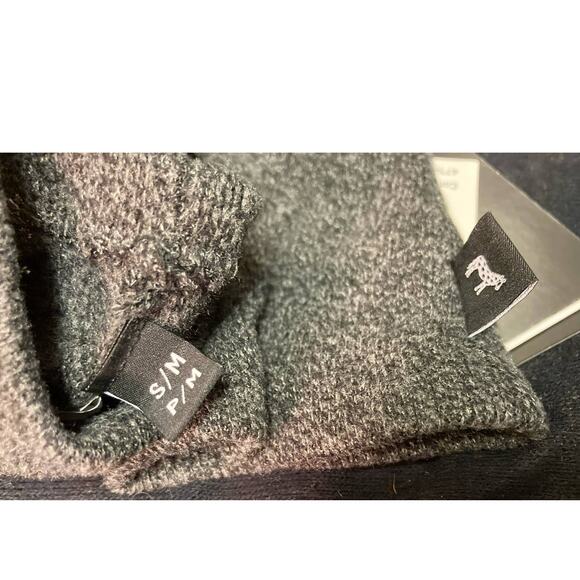Echo Touchscreen Compatible Knit Gloves Women Small/Medium Charcoal Heather NWT - Picture 4 of 6